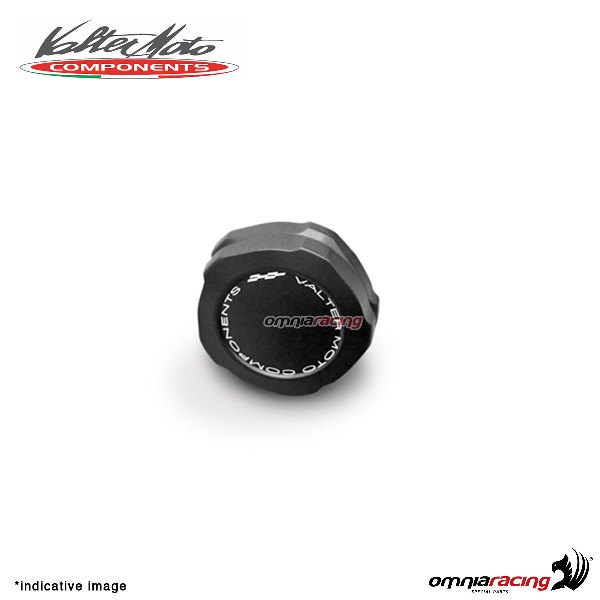 Tappo serbatoio Valtermoto olio freno posteriore/frizione nero per Ducati Monster S4R 2001>2008