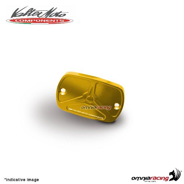 Tappo serbatoio Valtermoto olio freno anteriore/posteriore colore oro per Yamaha Tmax 2008>2016