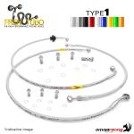 Frentubo kit brake hose aeronautical braided Type 1 steel BMW R1200C 1996-2004