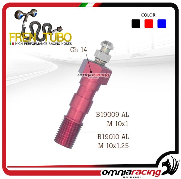 Frentubo spare parts and accessories bolt in ergal size M 10x1 color black