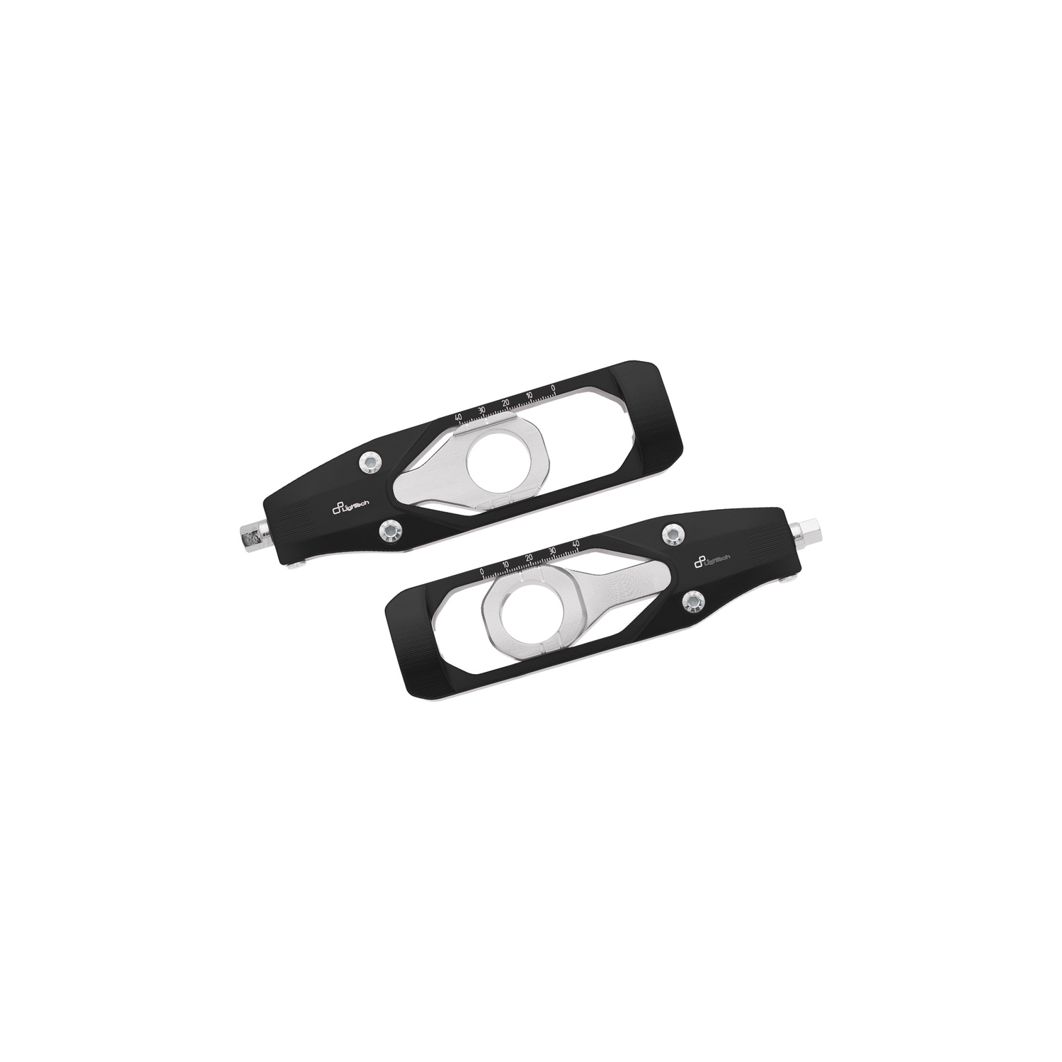 LighTech Backward Chain Adjusters Black Aprilia RSV4 1100 2021-2026