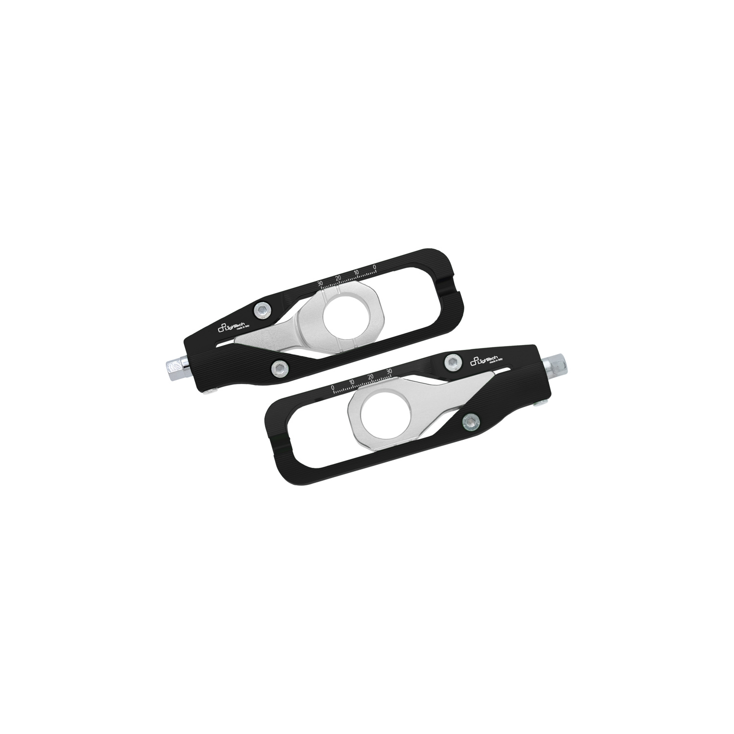 LighTech Chain Adjusters Black Kawasaki Ninja ZX10R 2016-2026