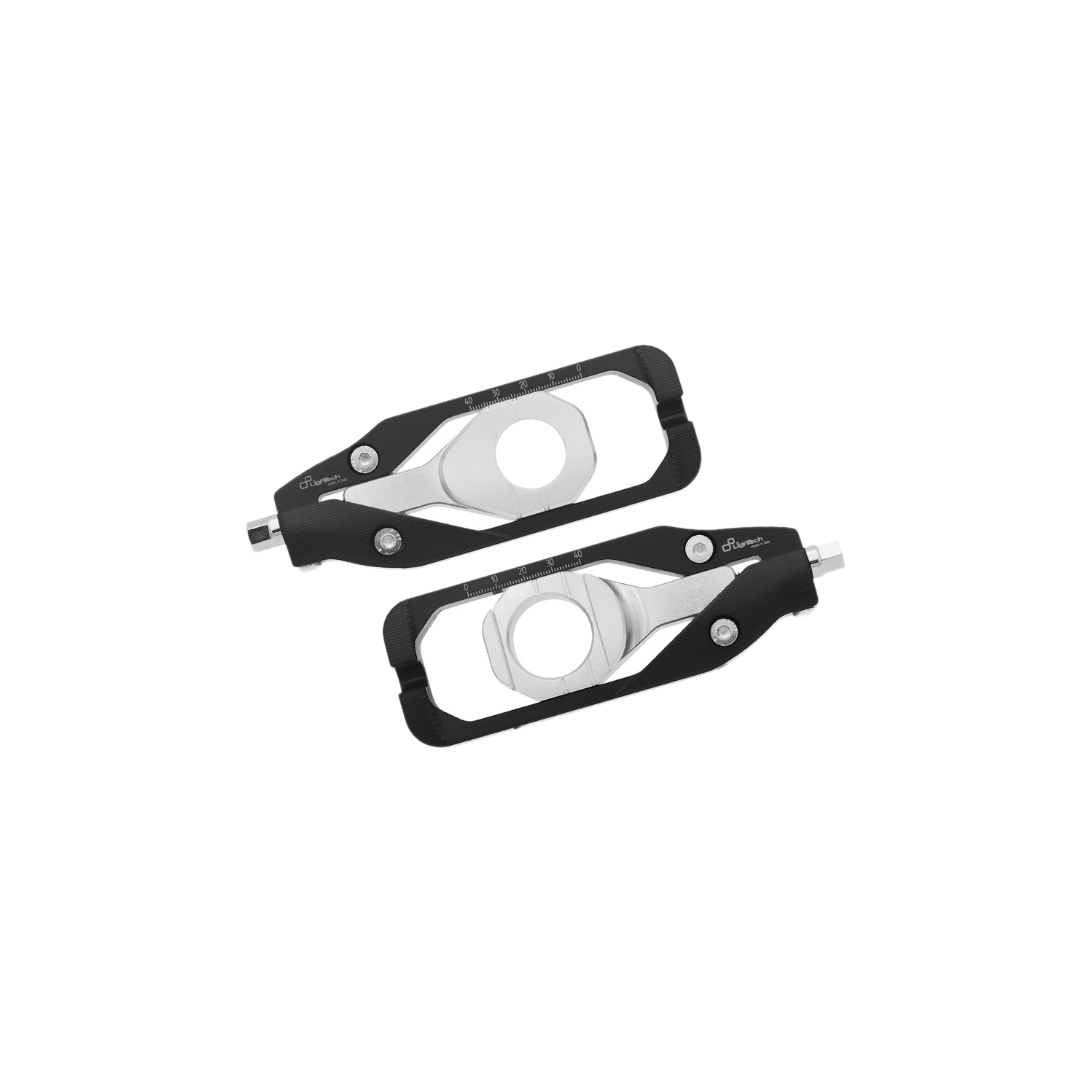 LighTech Chain Adjusters Black Yamaha MT10SP 2016-2026