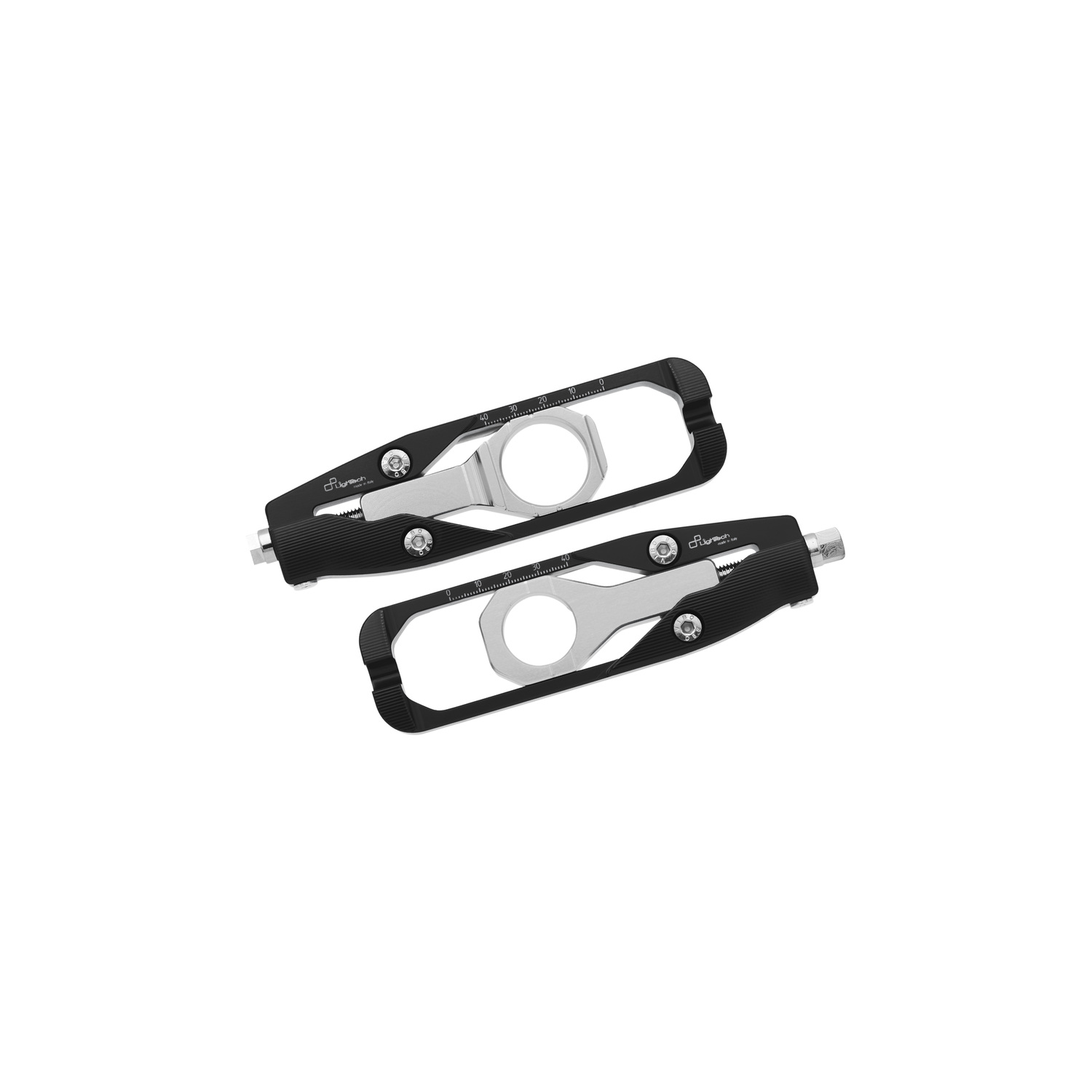 LighTech Chain Adjusters Black Yamaha R6 2017-2026