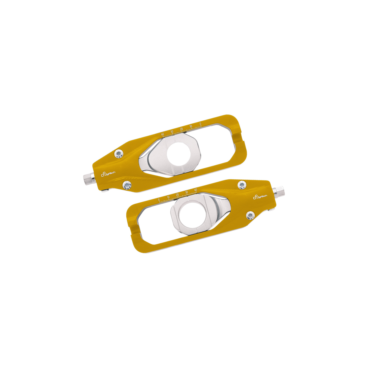 LighTech Chain Adjusters Gold Yamaha R1M 2020-2026