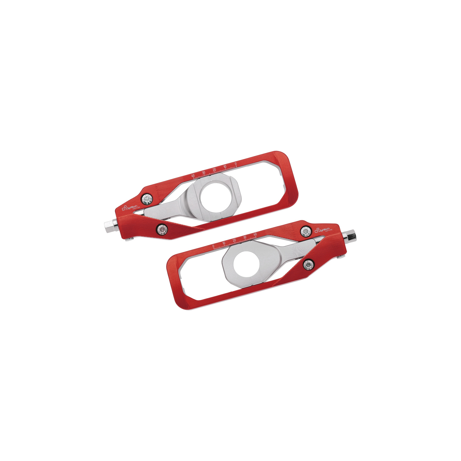 LighTech Chain Adjusters Red BMW S1000RR 2009-2018