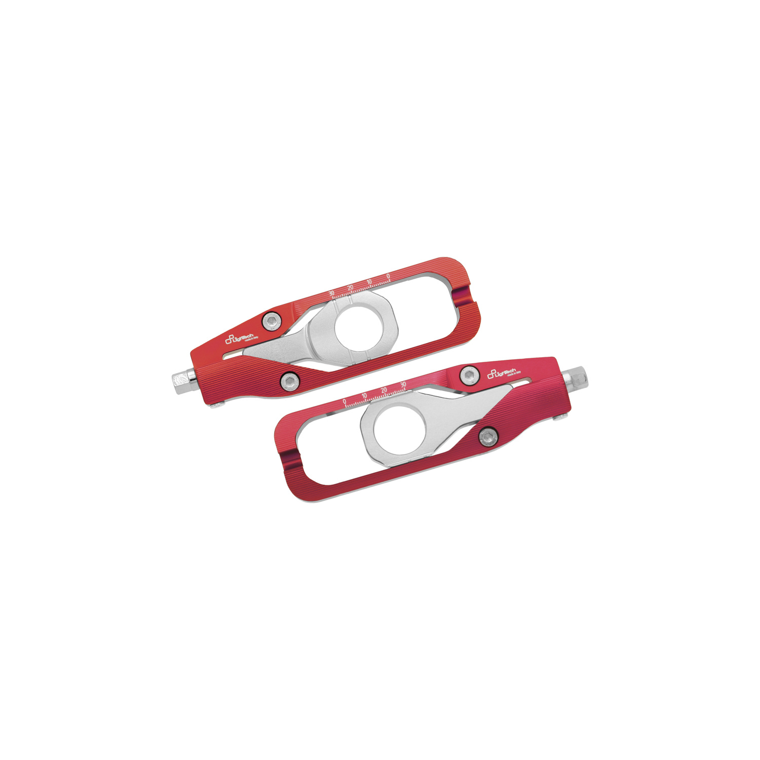 LighTech Chain Adjusters Red Kawasaki Ninja ZX10R 2011-2015