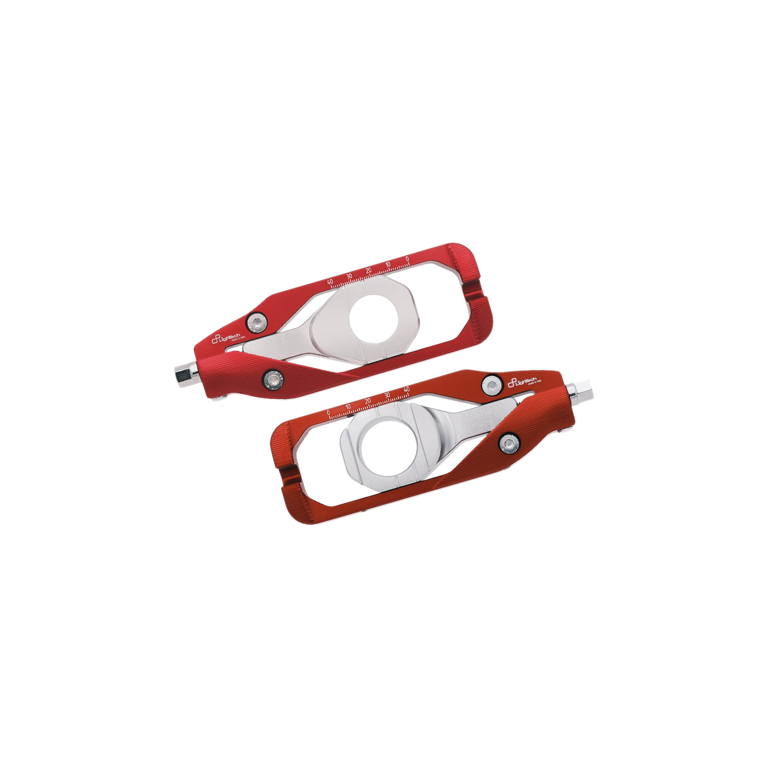 LighTech Chain Adjusters Red Yamaha MT10SP 2016-2026