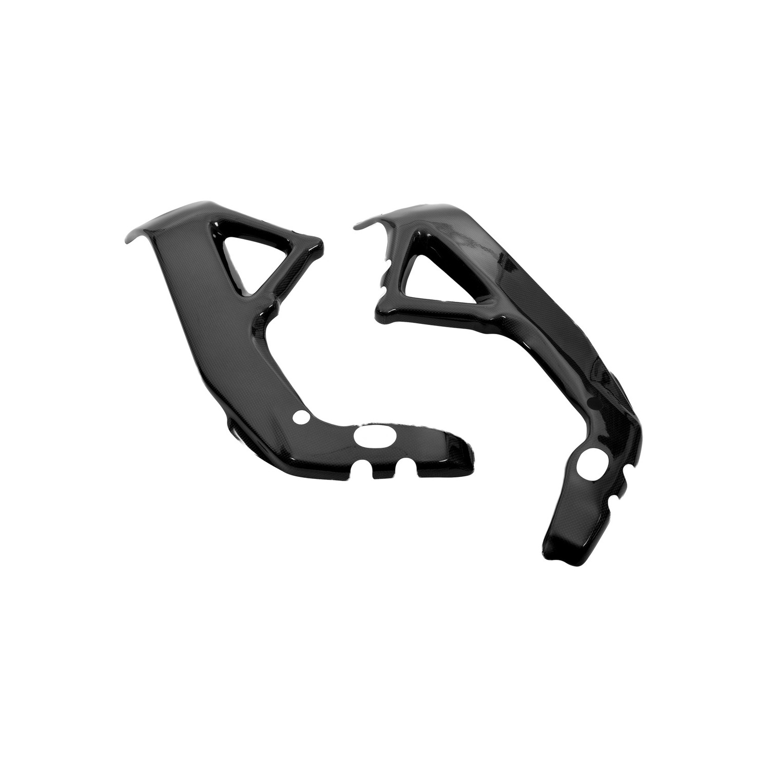 LighTech Carbon frame protections Aprilia RSV4 1100 Factory 2019-2026