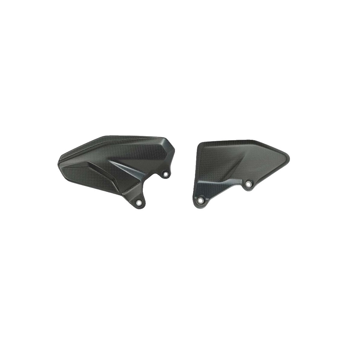 LighTech Carbon heel guards Ducati Multistrada V4 2021-2024