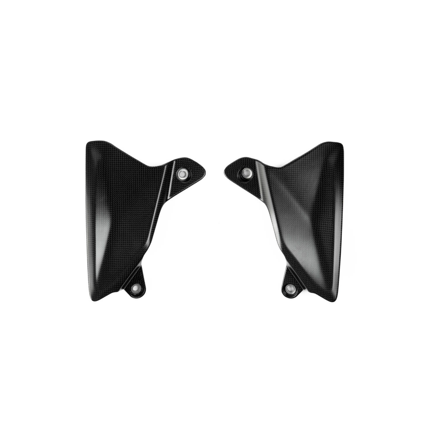 LighTech Matt Carbon Under Windshield Deflectors Ducati Multistrada V4 2021-2024
