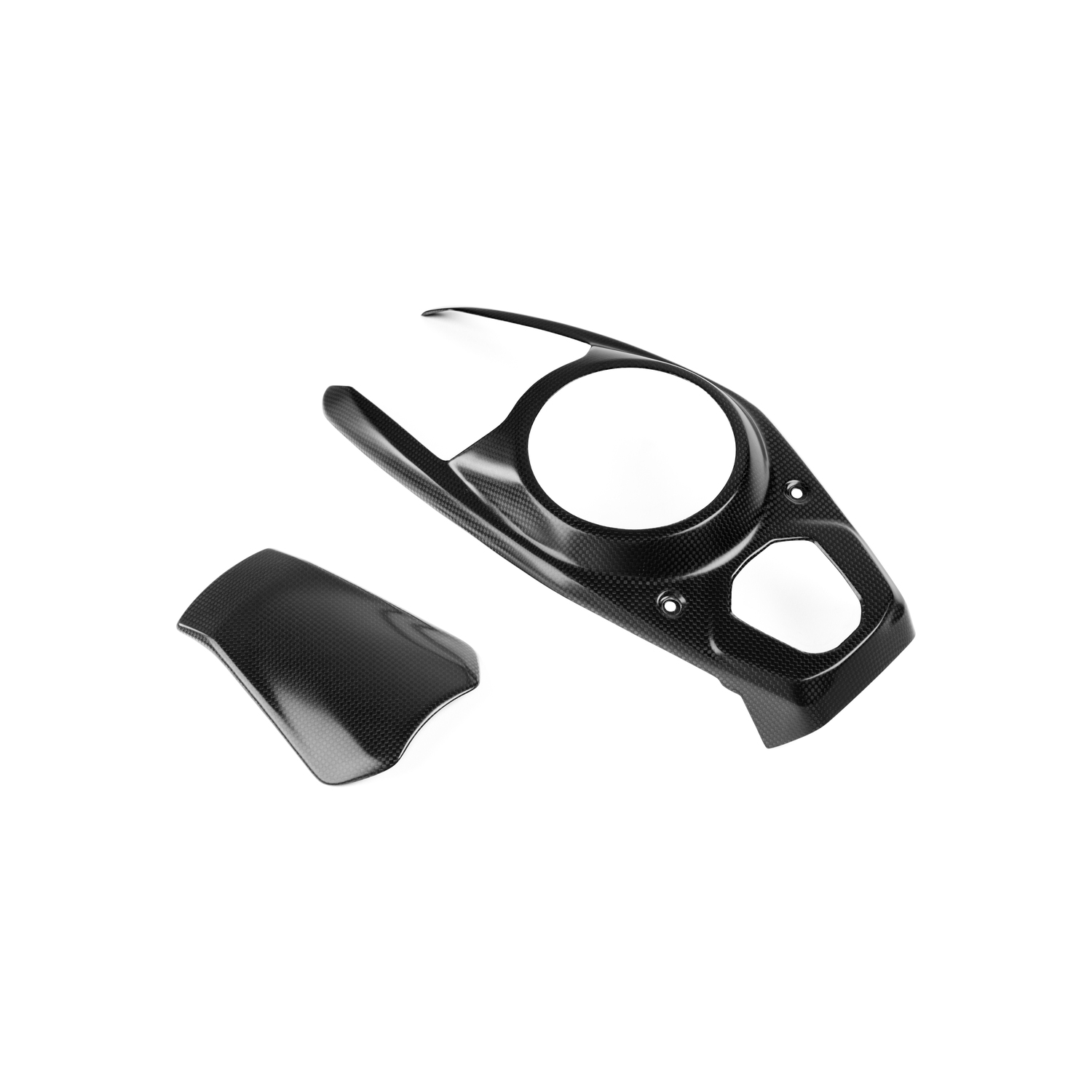 LighTech Matt Carbon Tank Cover Ducati Multistrada V4 2021-2024