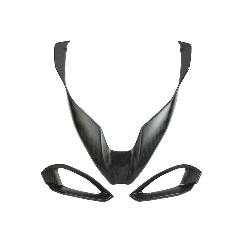 LighTech Carbon Fairing Front Kit Ducati Multistrada V4S 2021-2023