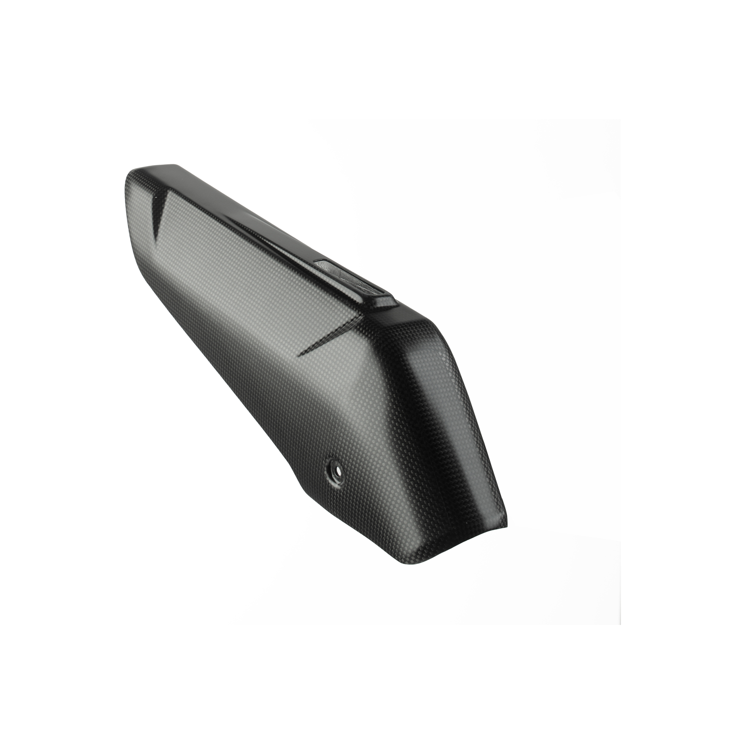 LighTech Matt Carbon Cover for Original Exhaust Ducati Multistrada V4 2021-2024