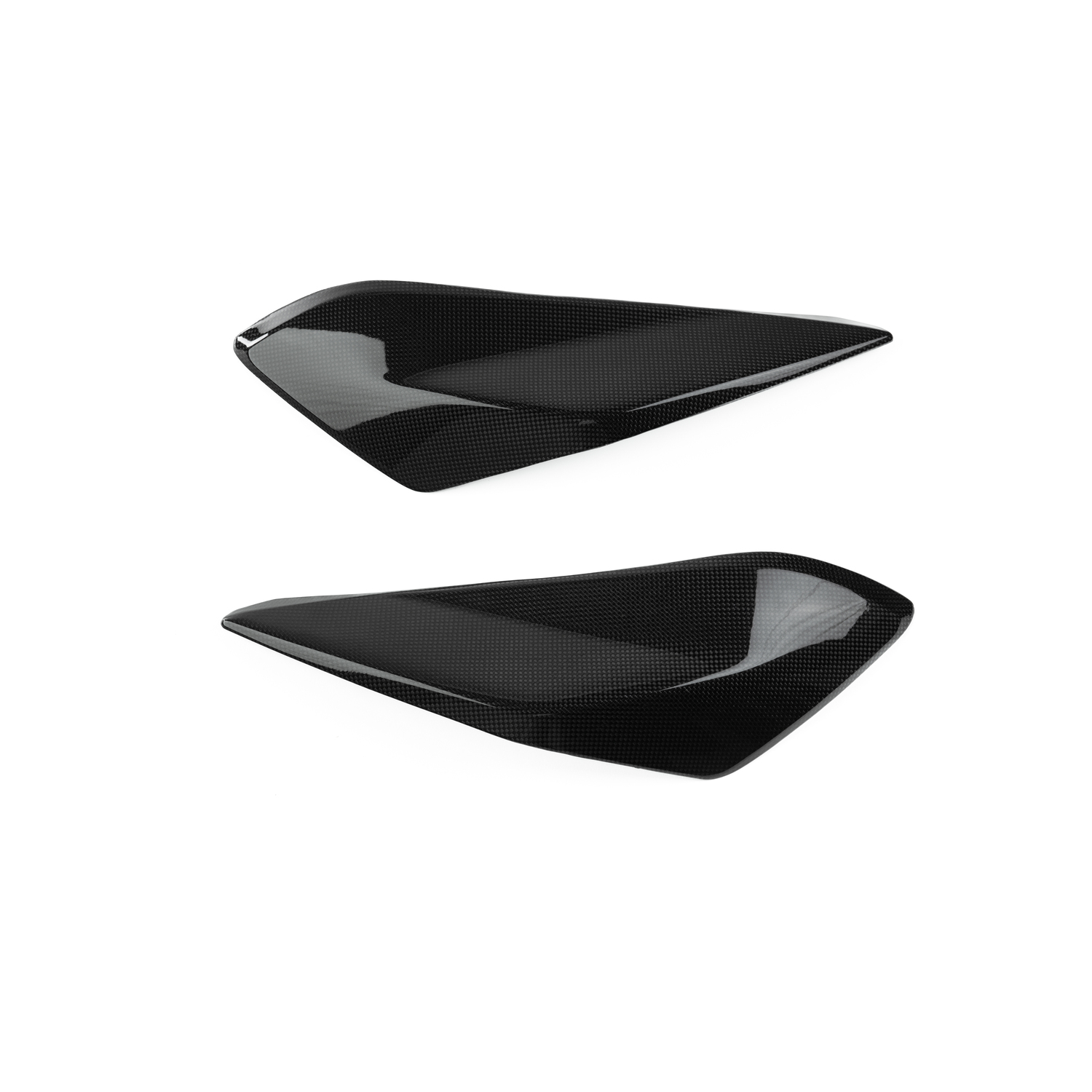 LighTech Carbon Exhaust Side Covers Ducati Hypermotard 950 2019-2024