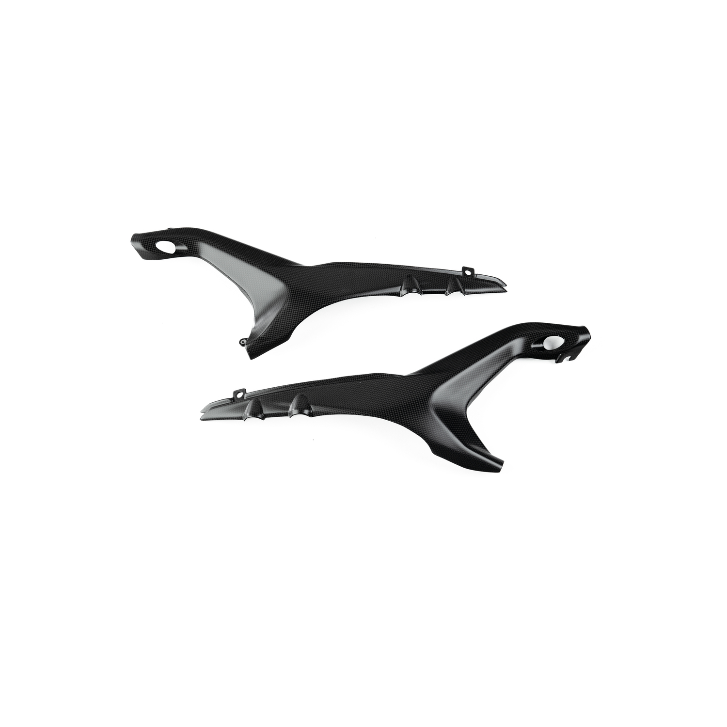 LighTech Matt carbon under-tank side panels Ducati Streetfighter V4S 2020-2024
