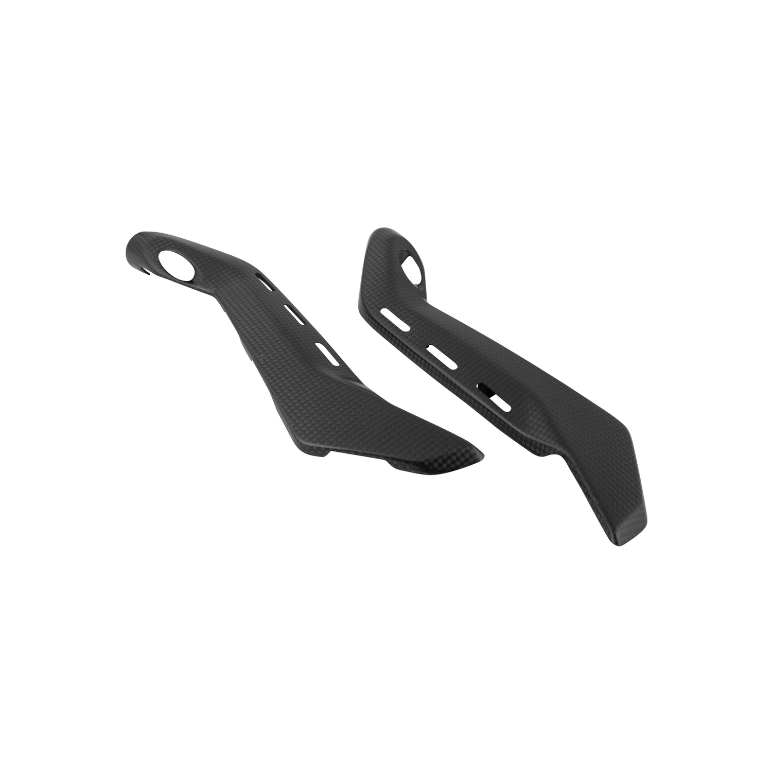 LighTech Matt carbon under-tank side panels Ducati Panigale V4S 2018-2024