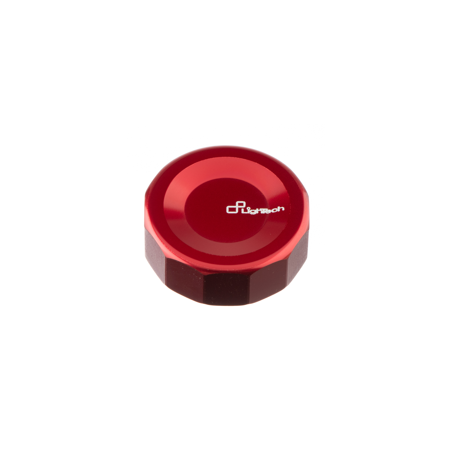 LighTech Brake/Clutch Red reservoir cap Aprilia RS660 2021-2024