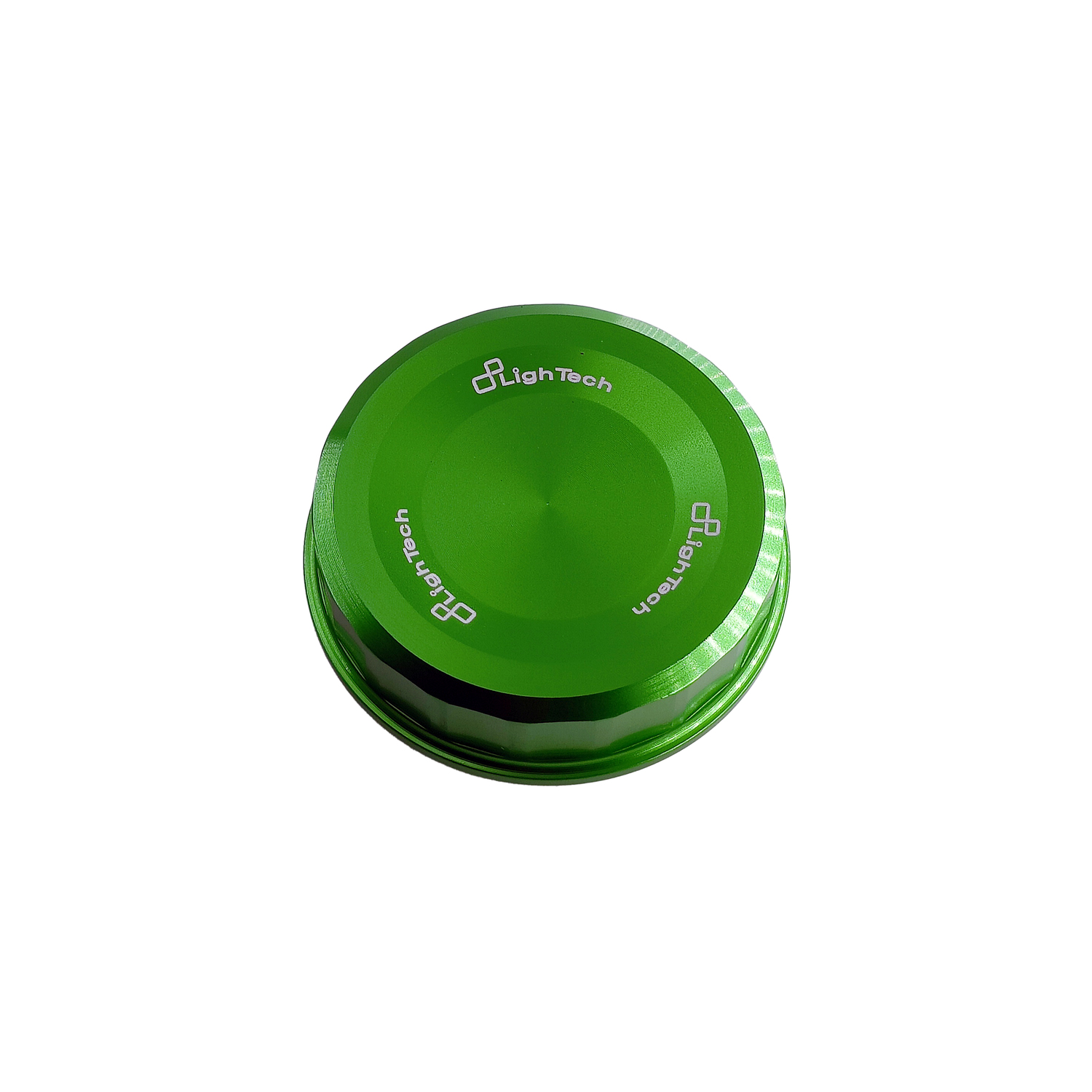 LighTech Brake/Clutch Green reservoir cap Kawasaki Ninja ZX6R 2007-2024