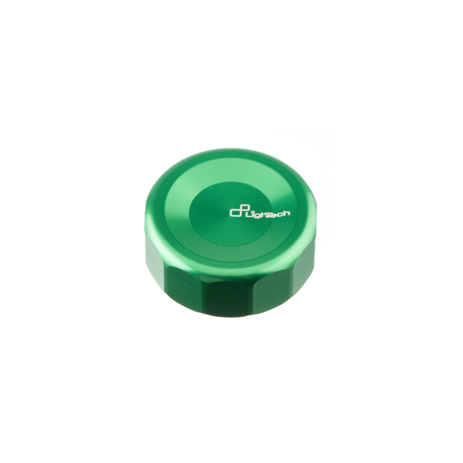LighTech Brake/Clutch Green reservoir cap Kawasaki Ninja ZX6R 2024