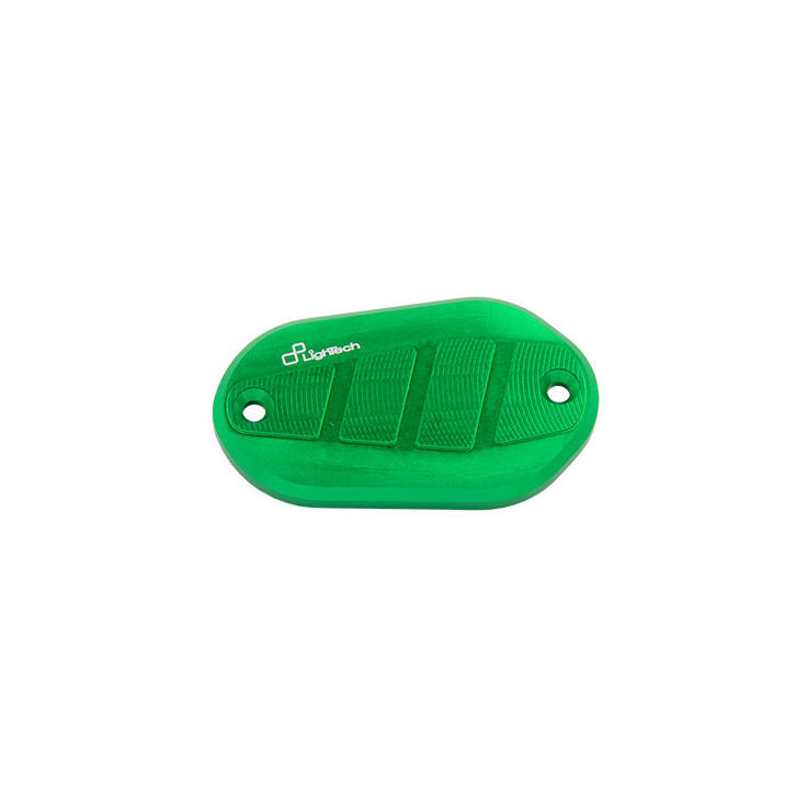 LighTech Brake/Clutch Green reservoir cap Kawasaki Z400 2017-2023
