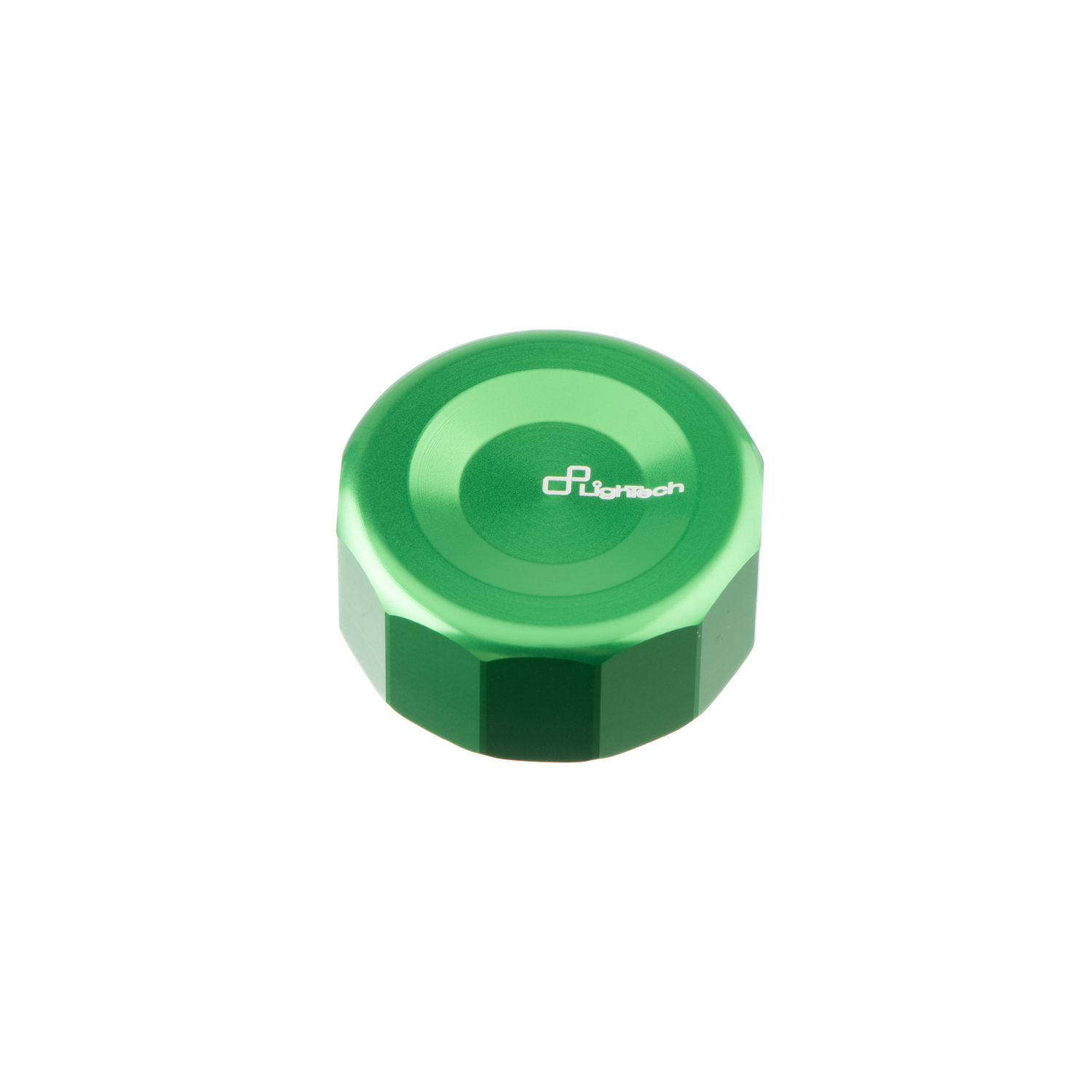 LighTech Brake/Clutch Green reservoir cap Kawasaki Ninja ZX6R 2007-2023