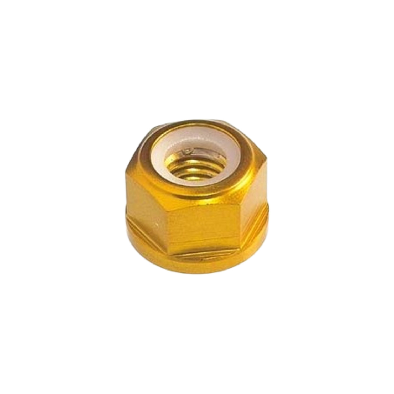 Lightech Dado Autobloccante Ribassato M10 X1,00 H= 10 Ergal Oro