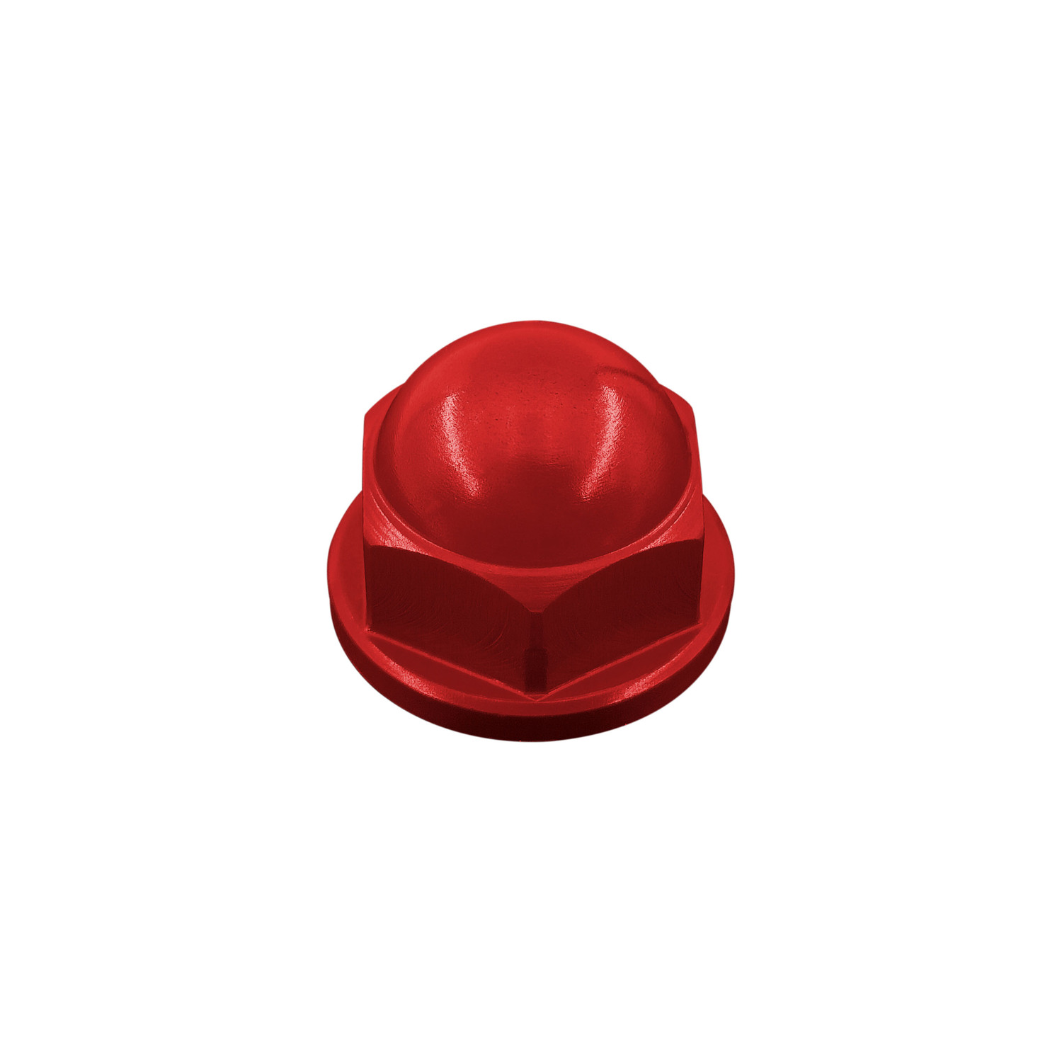 Lightech Cap Nut M6 Ergal Red