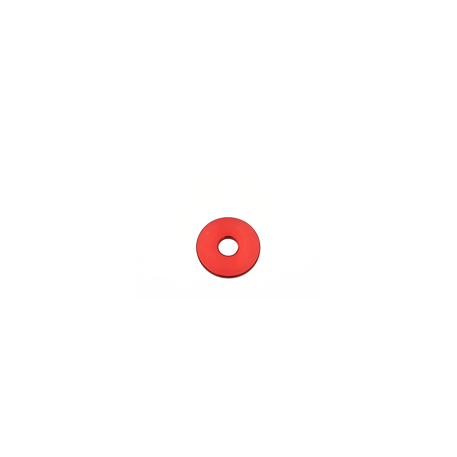 Lightech Washer M8 D=8,5 / 17 / 1.6 Ergal Red