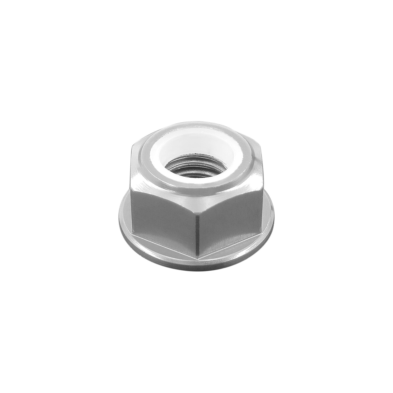 Lightech Dado Autobloccante M6 Ergal Silver
