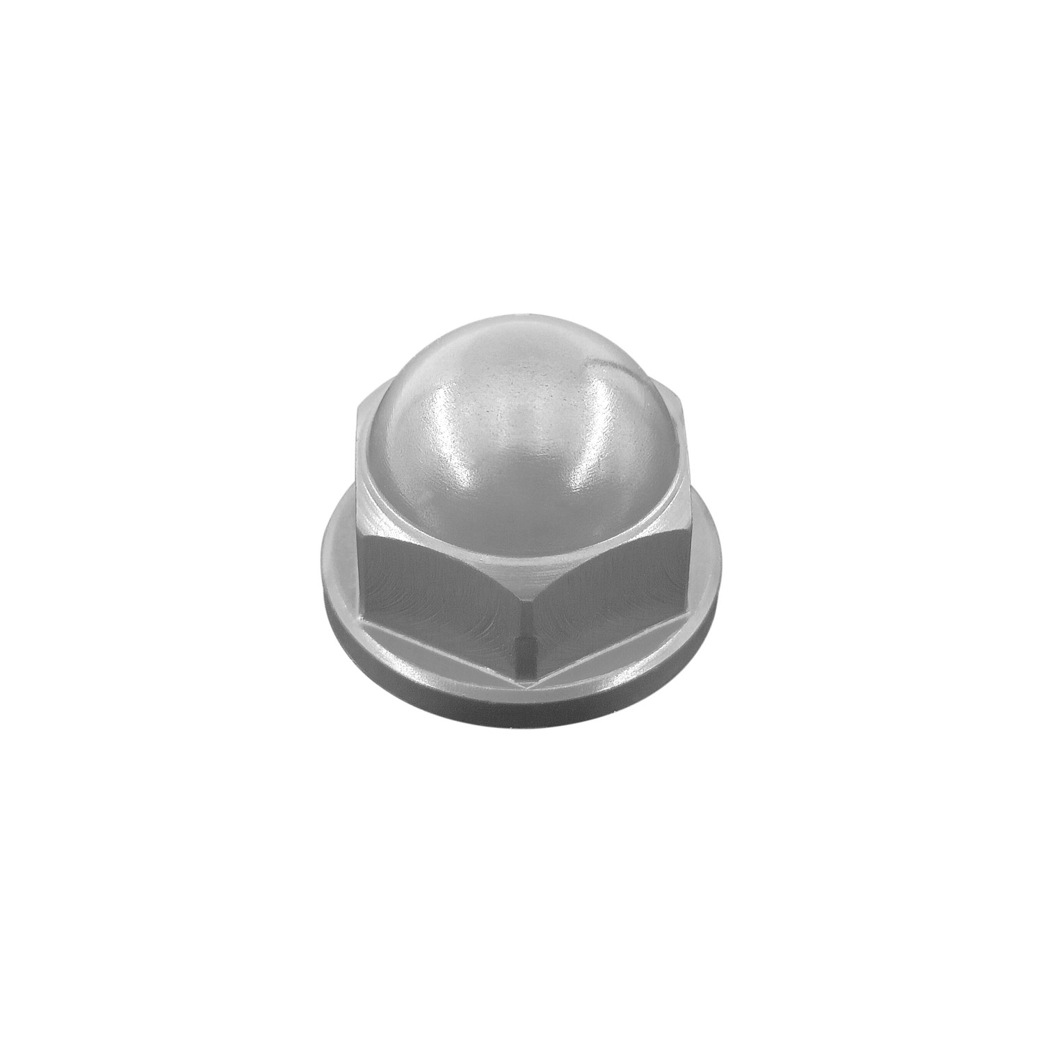 Lightech Cap Nut M5 Ergal Silver