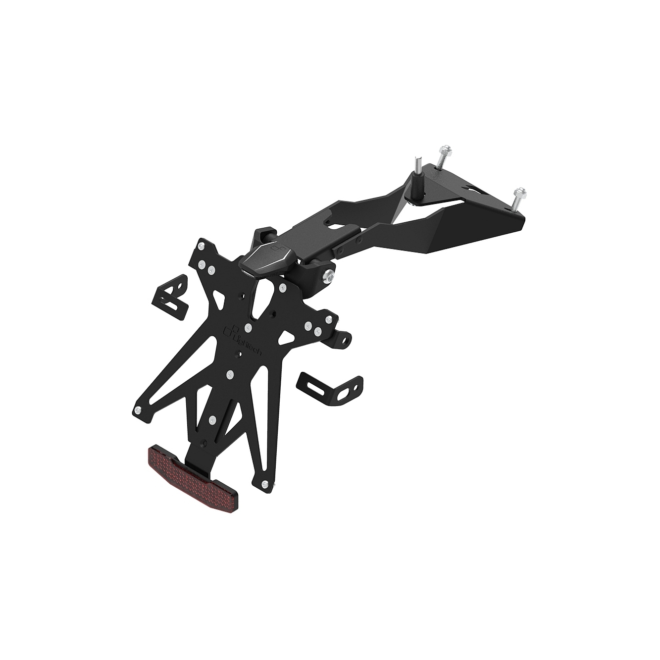 Portatarga LighTech regolabile completo Spagna Aprilia RSV4 1100 2021-2024
