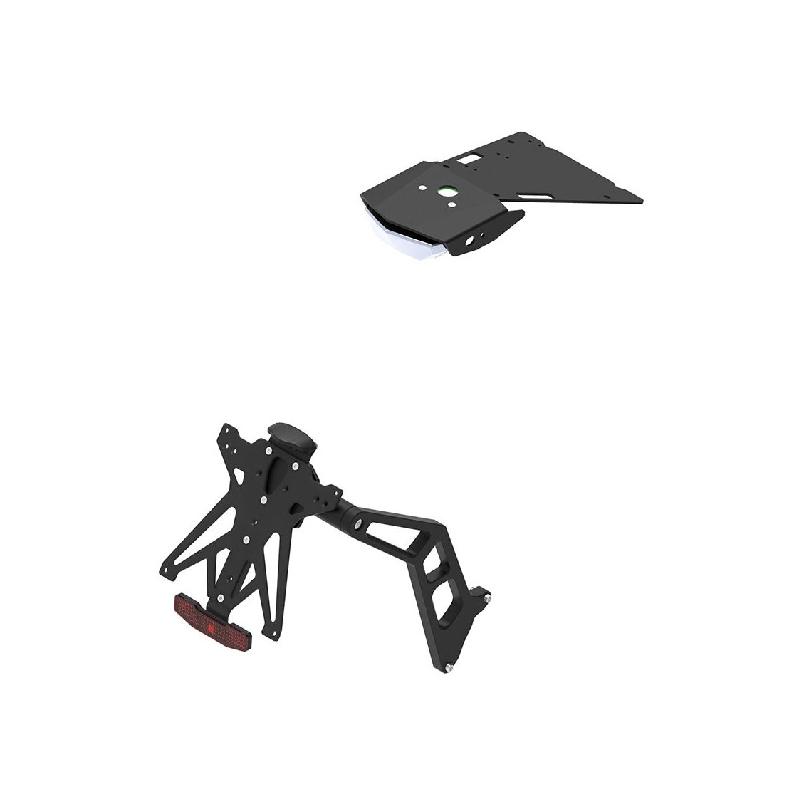 Portatarga LighTech regolabile completo Francia BMW RnineT Scrambler 2016-2019