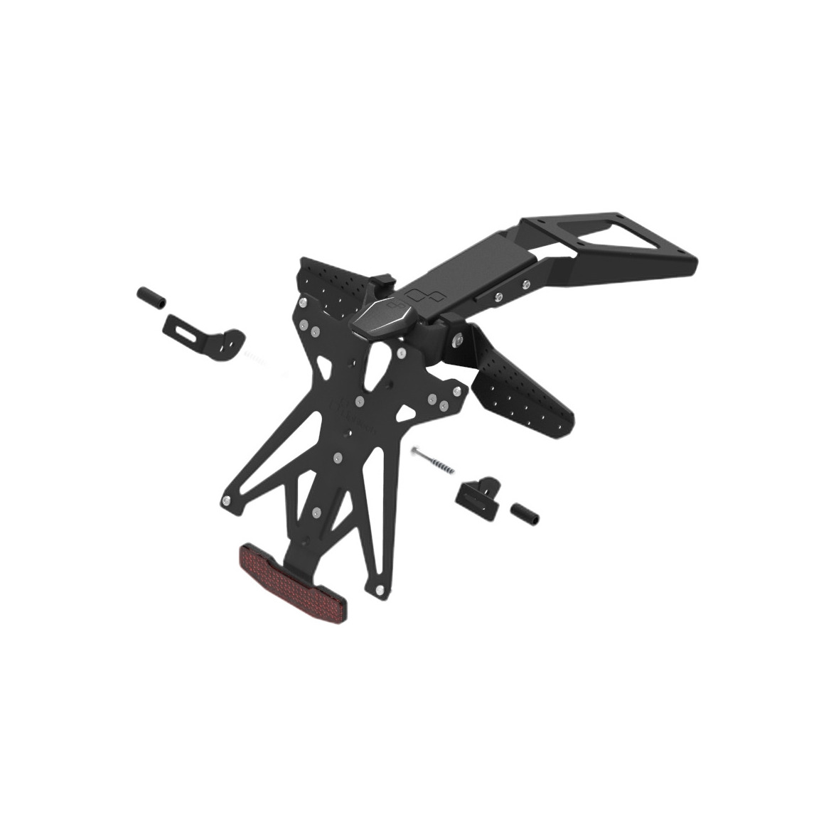 Portatarga LighTech regolabile completo Ducati Hypermotard 698 Mono 2024-2026