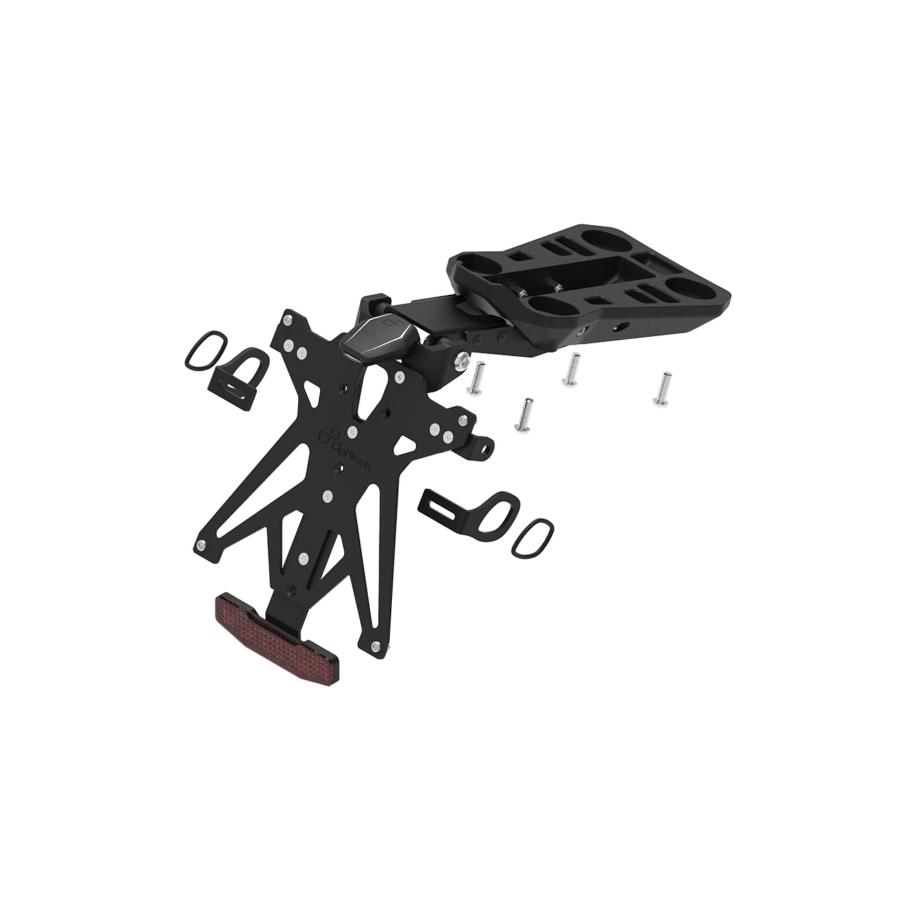 Portatarga LighTech regolabile completo Spagna Ducati Multistrada V2 2025-2026