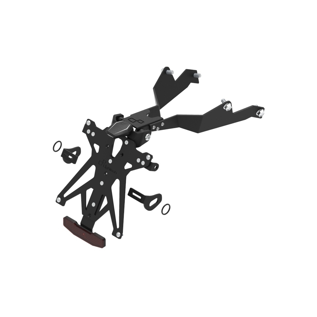 Portatarga LighTech regolabile completo Honda CB1000 Hornet 2025-2026
