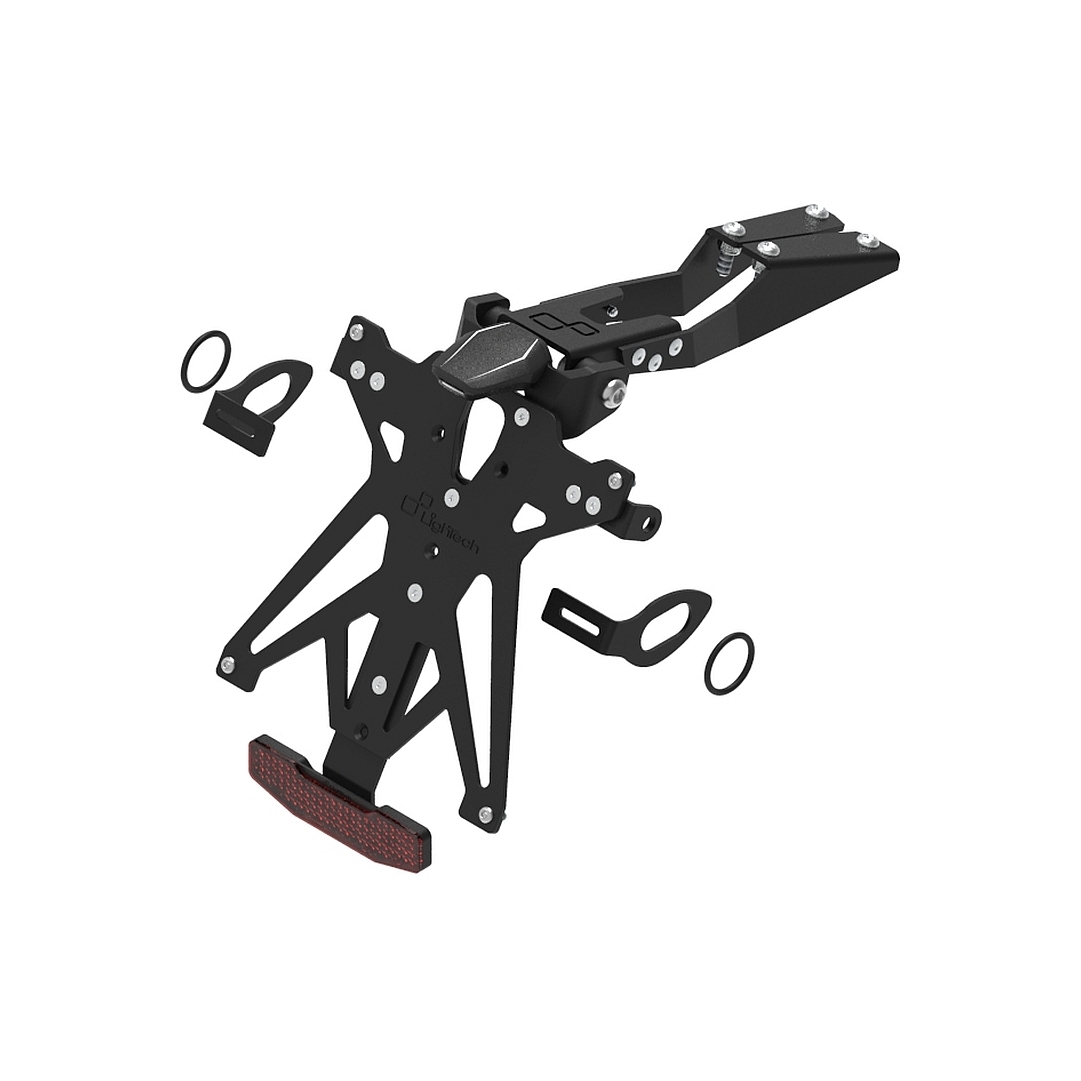 Portatarga LighTech regolabile completo Francia Honda CB500 Hornet 2023-2024