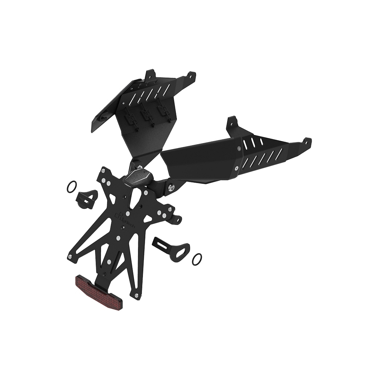 Portatarga LighTech regolabile completo Japan Honda CBR600RR 2013-2026