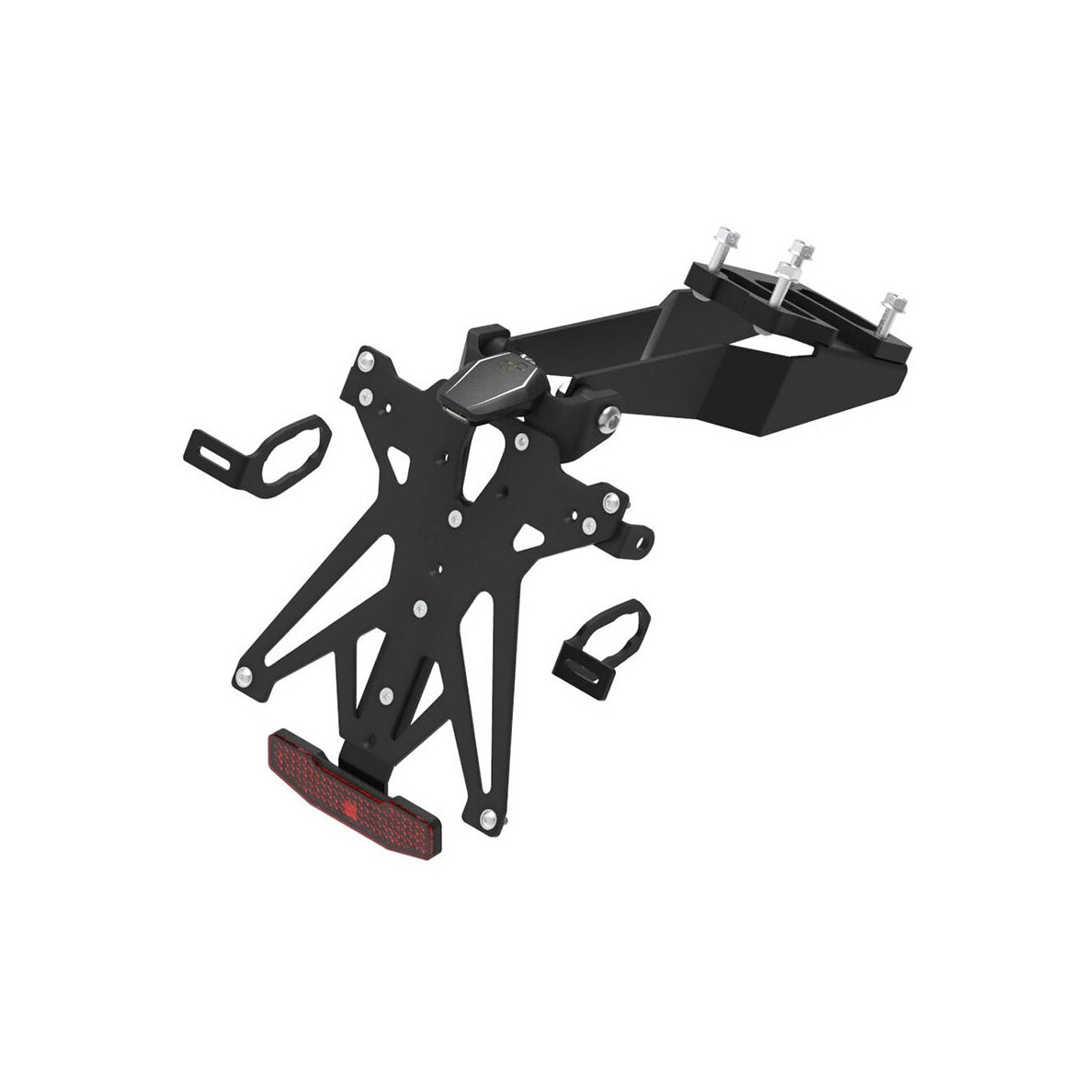 Portatarga LighTech regolabile completo Japan Kawasaki Z900 2017-2024
