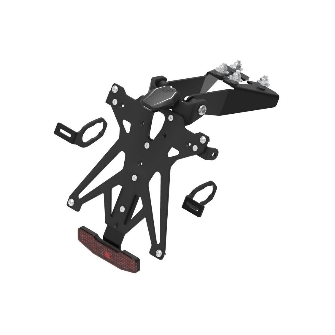 LighTech Adjustable License Plate Holder Japan Kawasaki Z500 2024-2026
