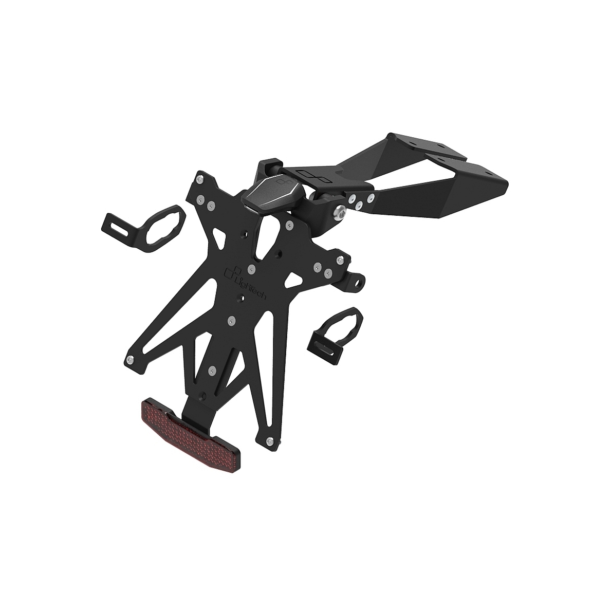 LighTech Adjustable License Plate Holder USA Kawasaki Ninja ZX10R 2021-2026