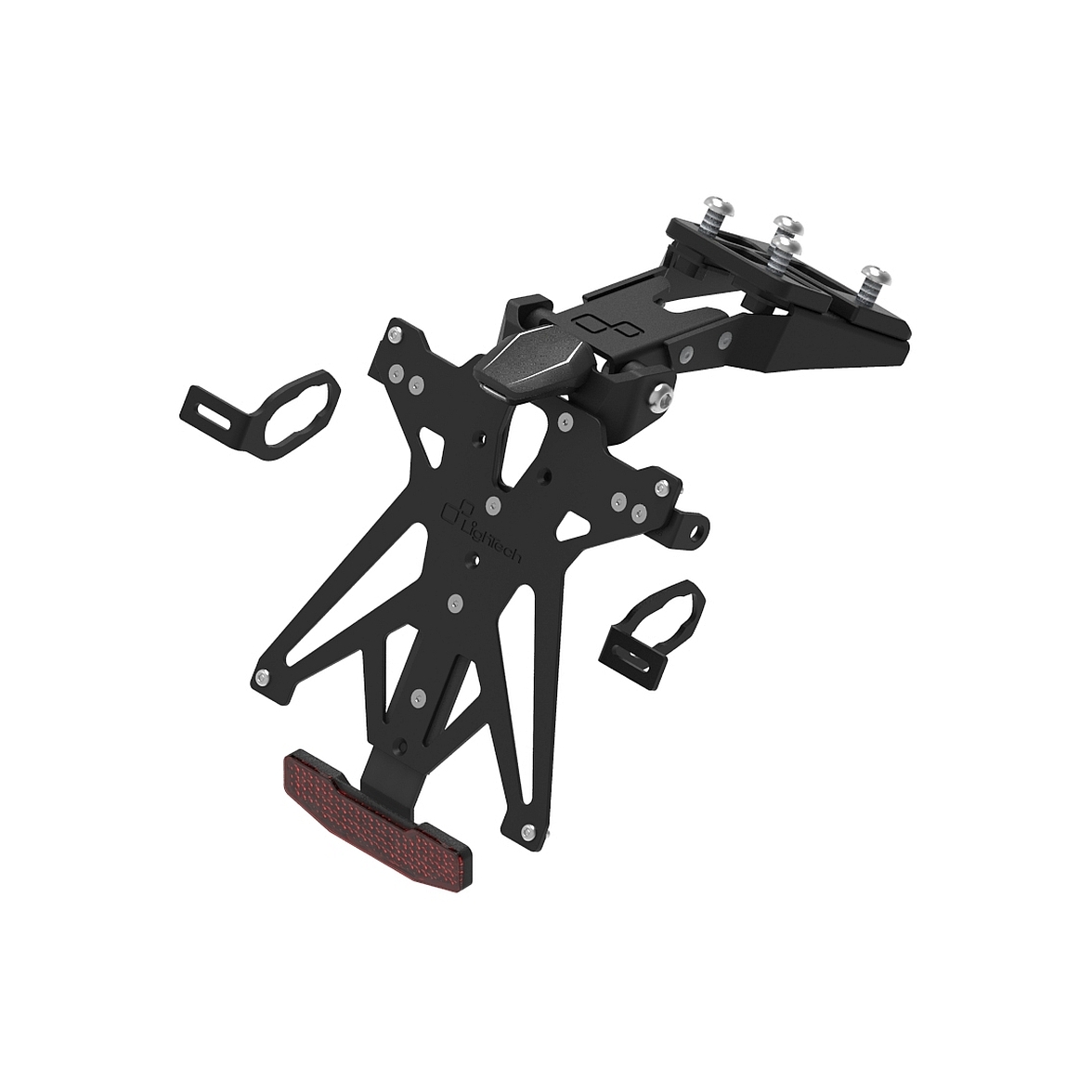 Portatarga LighTech regolabile completo Kawasaki Z900 2025-2026