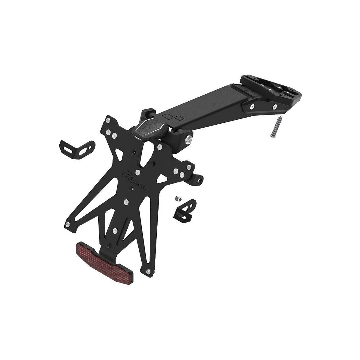 Portatarga LighTech regolabile completo Japan Triumph Daytona 660 2024-2026