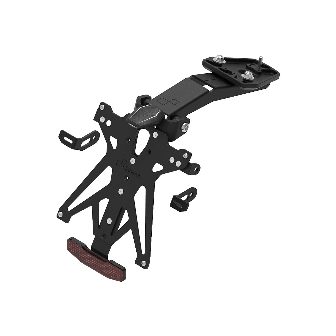 Portatarga LighTech regolabile completo Francia Triumph Tiger Sport 800 2025-2026