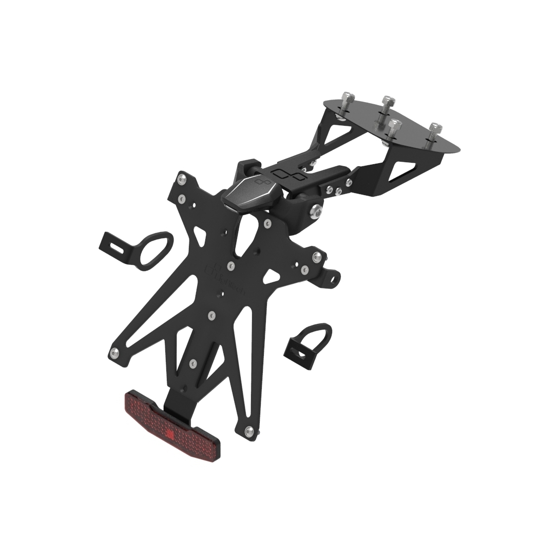 LighTech Adjustable License Plate Holder Yamaha R125 2019-2026