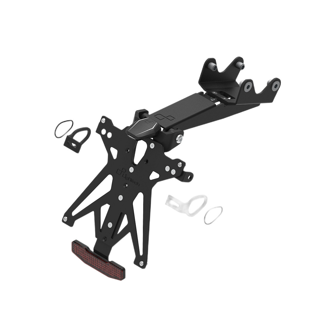 LighTech Adjustable License Plate Holder USA Yamaha MT09 2024-2025
