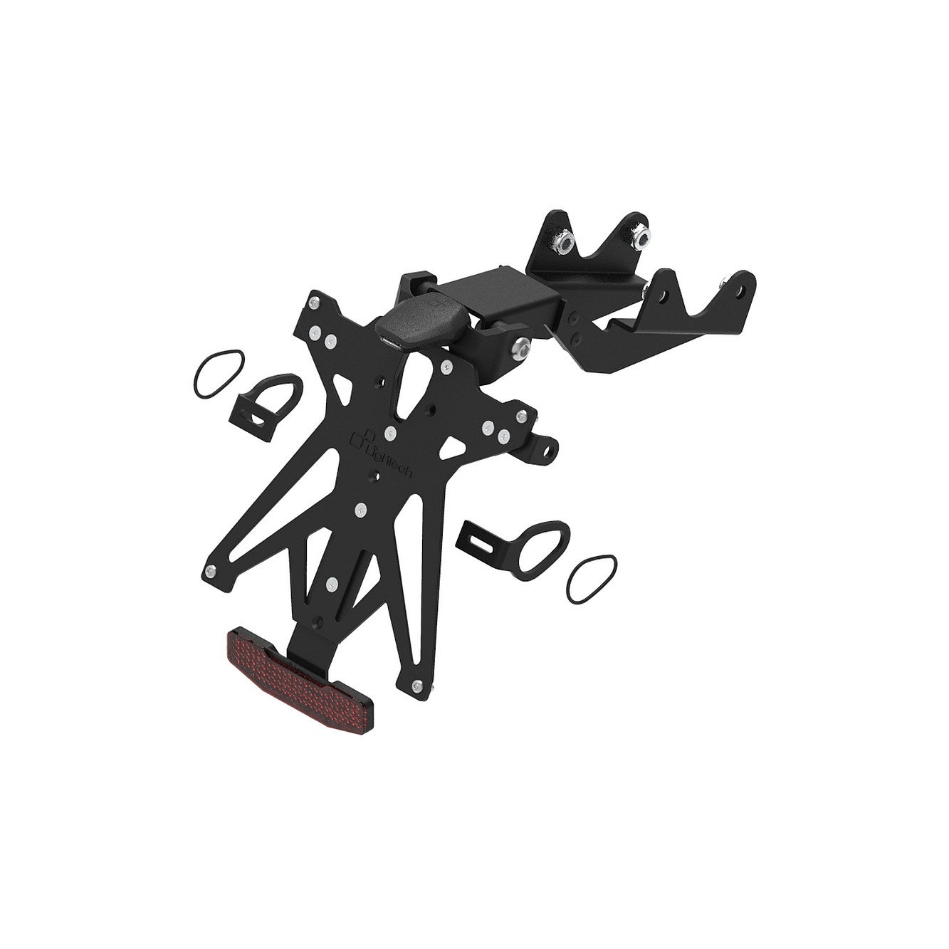 LighTech Adjustable License Plate Holder Yamaha R9 2025-2026