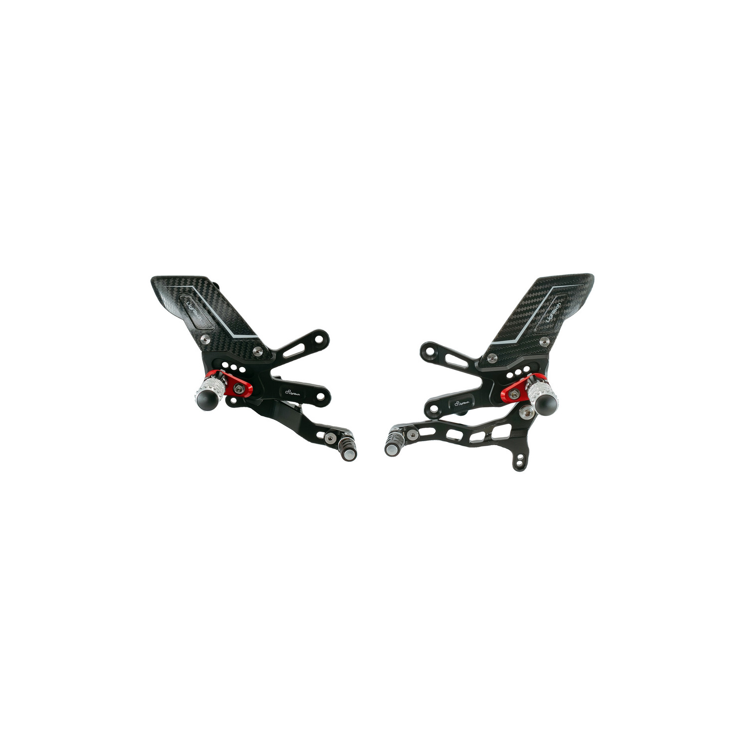 LighTech R Version Racing Rearsets Aprilia RSV4 1100 2021-2026