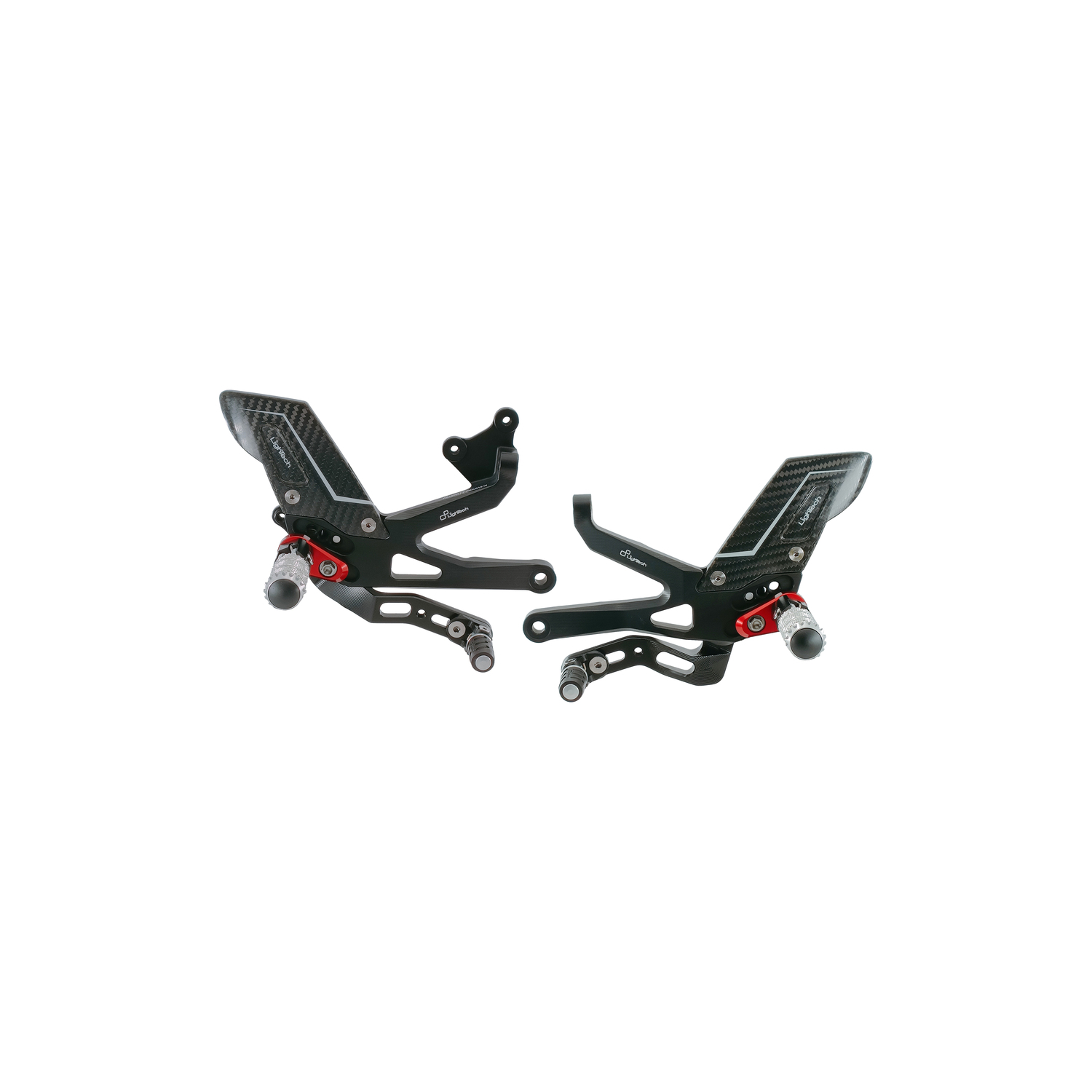 LighTech R Version Racing Rearsets Ducati Panigale V4S 2018-2024
