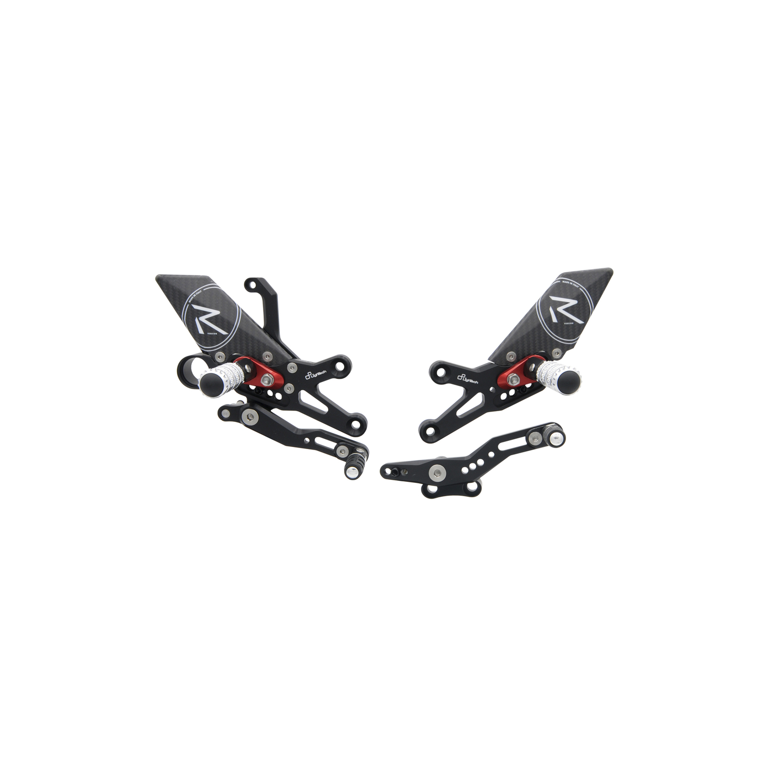 LighTech R Version Racing Rearsets Honda CBR1000RR 2008-2019